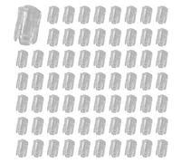 Wzxksoac 300Pcs 5mm Led Light Emitting Diode Lampshade Light Guide Column Light Cap Protective Cover Led Transparent Lamp Cap
