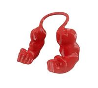 Wzxksoac 3D Printed Neck Arm Cat Muscle Arm for Halloween Birthday Party Supplies Pet Cosplay Costume Accessories A