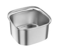 Wzxksoac 3L Dog Water Bowl 101Oz Stainless Steel Dog Bowl No Spill Large Capacity Dog Food Water Bowl Slow Water Feeder Easy to Use Silver