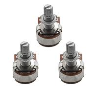 Wzxksoac 3Pc MN500K Dual Blend Balance Potentiometer(POT) Guitar Bass Volume Tone Control Switch