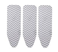 Wzxksoac 3pcs 140x50cm Reusable Flat Heat Cotton Ironing Board Cover Felt Pad Large Replace