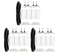Wzxksoac 3set Replace Accessories for M7 Pro/Cybervac S31 / Q6 / T1 Pro