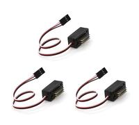 Wzxksoac 3X 1 to 8 RC Car 3 Channel CH3 3CH LED Lamp Light Switch Panel System for RC Model Car Axial SCX10 TRX4