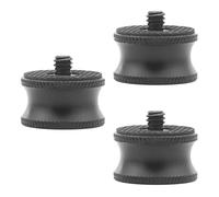 Wzxksoac 3X 3/8 to 1/4 Adapter Mini 3/8 Female to 1/4 Male Adapter Screw Mount Camera Tripod Ball Head for Photography Studio