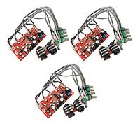 Wzxksoac 3X DC 12V 24V PT2399 Digital Microphone Audio Amplifier Board Karaoke Plate Reverb Preamplifier Reverberator OP275