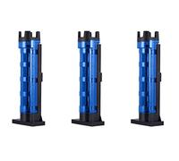 Wzxksoac 3X Fishing Rod Holder Raft Fishing Accessories Vertical Inserting Device for Box Fishing Tackle-Blue