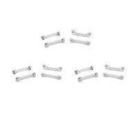 Wzxksoac 3X Front & Rear Swing Arm Reinforcement Kit with Metal Shaft Sleeve for 144001 124019 124018,D