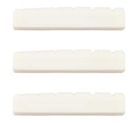 Wzxksoac 3X Guitar Guitar Bridge Bone Bone Nut Saddle Acoustic Bridge Saddle