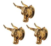 Wzxksoac 3X Guitar Holder Wall Hanger Bull Art Guitar Ukulele Hook Guitar Hanger Wall Hook Holder Stand for Guitar Ukulele