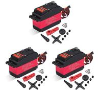 Wzxksoac 3X High Torque Waterproof 60Kg 180° DS5160 Metal Gear Digital Servo for RC Robot Car 1/6 Axial SCX6 1/5 Redcat Baja