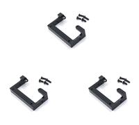 Wzxksoac 3X Metal Bumper Mount Bracket for C14 C24 C24-1 C34 B14 B24 B16 B36 MN D90 MN99S RC Car Upgrade Parts,Black