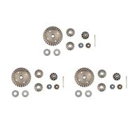 Wzxksoac 3X Metal Differential Driving Gears for HBX 16889 16889A 16890 16890A 1601 1602 SG1601 RC Car Parts Accessories