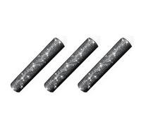 Wzxksoac 3X Mic Handle Cover,Sparkly Bling Rhinestones Mic Handle Sleeve for Party&TV Show,for Most Wireless Microphones, Black