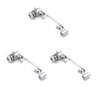 Wzxksoac 3X Steering Clutch Assembly Steering Servo Saver Complete for 144001 1/14 124018 124019,Silver