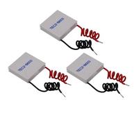Wzxksoac 3X TEC2-19003 Thermoelectric Cooler Peltier 30X30mm 19003 Double Elements Module Electronic Cooling Sheet