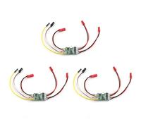 Wzxksoac 3X Two-Way Bidirectional 5A ESC Brushed Speed Controller Dual Way ESC 2S-3S Lipo for RC Model Car Boat Tank Spare Parts