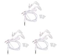 Wzxksoac 3X Water Proof In-Ear Headphone Earphone for MP3 MP4 Underwater White