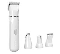 Wzxksoac 4-in-1 Pet Grooming and Care Set 4Different Blades Dog and Cat Hair Shaver Low Noise Pets Clippers Rechargeable Cordless