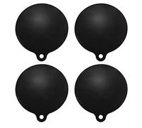 Wzxksoac 4 Pack Electric Induction Hob Protector Mat Anti-Slip Mat Silicone Cooktop Scratch Protector Cover Heat Insulated Mat