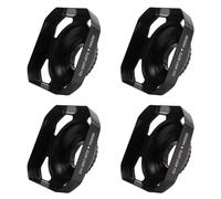 Wzxksoac 4 Pcs 37mm 72mm Lens Hood Detachable Wide Angle Lens Hood for Camera Camcorder Photography