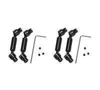 Wzxksoac 4 Pcs Metal Front Rear Drive Shaft for D12 C14 C24 B16 B36 B24 MN D90 MN99S RC Car Spare Parts