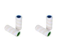 Wzxksoac 4 Pieces Rollers for FC5 FC7 FC3 FC3D Electric Floor Cleaner Replacement Rollers 2.055-006.0