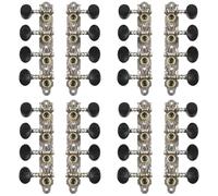 Wzxksoac 4 Set 4L4R Mandolin Tuning Pegs Machine Heads String Tuning Pegs for 8 Strings Mandolin Instruments Accessory