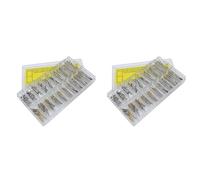 Wzxksoac 400Pcs 10-28mm Watch Strap Link Pins Connection Fixed Shaft Stainless Steel Raw Ear Rod Watch Bolt Hand Repair Tool Set