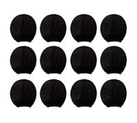 Wzxksoac 400PCS Disposable Microphone Covers Individually Packaged, Suitable for Most Handheld Microphones, Non-Woven, Black