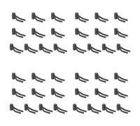 Wzxksoac 40Pcs Guitar Stand Guitar Hanger Holder Hook Rack Stand Wall Mount Home Studio Display for Guitar Bass