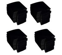 Wzxksoac 40PCS Neoprene Beer Can Cooler Drink Cup Bottle Sleeve Insulator Wrap Cover New Black
