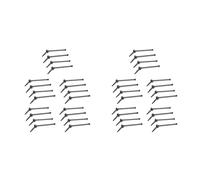 Wzxksoac 40Pcs Steel Front Rear Universal CVD Drive Shaft for 144001 124018 124019 RC Car Upgrade Parts Accessories