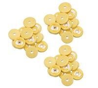 Wzxksoac 48 Pcs Flute Leather Pads Replacement Exquisite Wind Instrument