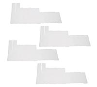 Wzxksoac 48 Pcs Rectangle Silicone Bookmark Mold DIY Bookmark Mould Making Epoxy Resin Jewelry