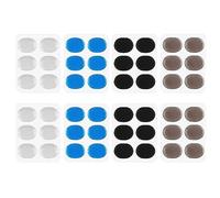 Wzxksoac 48 Pcs Silicone Drum Damper Pads, Drum Snare Mute Pad Soft Drum Damper Gel Pads for Drums Tone Control