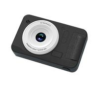Wzxksoac 4K Digital Camera High-Definition Photography CCD Travel Selfie Entry-Level Small Students Campus Selfie Camera Black