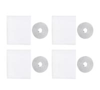 Wzxksoac 4pcs 200cmx 150cm DIY Mosquito Net Insect Curtain Fly Mosquito Bug Window Mesh