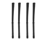 Wzxksoac 4Pcs Cajon Brush Telescoping Drum Brushes Nylon Sticks Percussion for Jazz Stick Drum