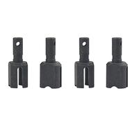 Wzxksoac 4Pcs Metal Differential Joints Cup 8506 for -07 DBX07 EX-07 EX07 1/7 RC Car Upgrade Parts Spare Accessories