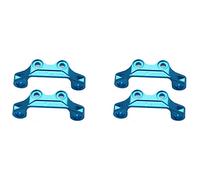 Wzxksoac 4Pcs Metal Upper Suspension Arm Mount for TT02 TT-02 1/10 RC Car Upgrade Parts