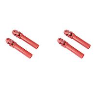 Wzxksoac 4Pcs Nylon Drive Joint Shaft Coupler for 1/10 Slash VXL HQ727 RC Car Upgrade Parts