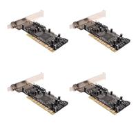 Wzxksoac 4X 3114 Array Card Expansion Card 4-Port Expansion PCI to Conversion Card
