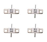 Wzxksoac 4X 6DB ATTENUATORS FLANGED 100 Watt 6 DB 100W-6DB RFP 100W-6DB 100Watt DC-3.0 Ghz RFP 100W-6DB RFR 6-100