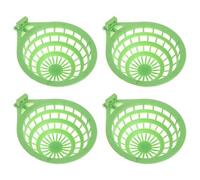 Wzxksoac 4X Bird Nest Plastic Hollow Hanging Cage Eggs Hatching Tool Pan Parrot Canary