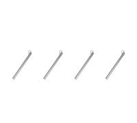 Wzxksoac 4X Chopsticks Storage Tubes Aluminum Alloy Box Case for Titanium Chopsticks Storage Box Without Chopsticks Gray