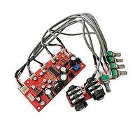 Wzxksoac 4X DC12V 24V PT2399 Digital Microphone Audio Amplifier Board Karaoke Plate Reverb Preamplifier Reverberator OP275 Op Amp