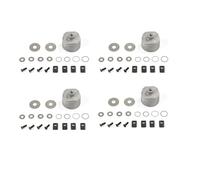 Wzxksoac 4X Differential Gear Shells Kit Fit for 1/8 Racing XL FLUX Rovan TORLAND Brushless Truck Parts