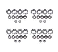 Wzxksoac 4X K989-07 K989-08 K989-09 Bearing Set for K969 K979 K989 K999 P929 P939 1/28 Rc Car Spare Parts Accessories