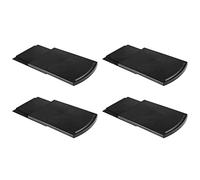 Wzxksoac 4X Kitchen Sink Sliding Coffee Tray Mat, Under-Cabinet Equipment Coffee Machine Toaster Countertop Storage Moving Rack