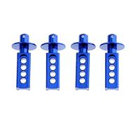 Wzxksoac 4x Metal Front Body Posts Mount Shell Column for Mini E- E Slash 1/16 RC Car Upgrades Parts,1